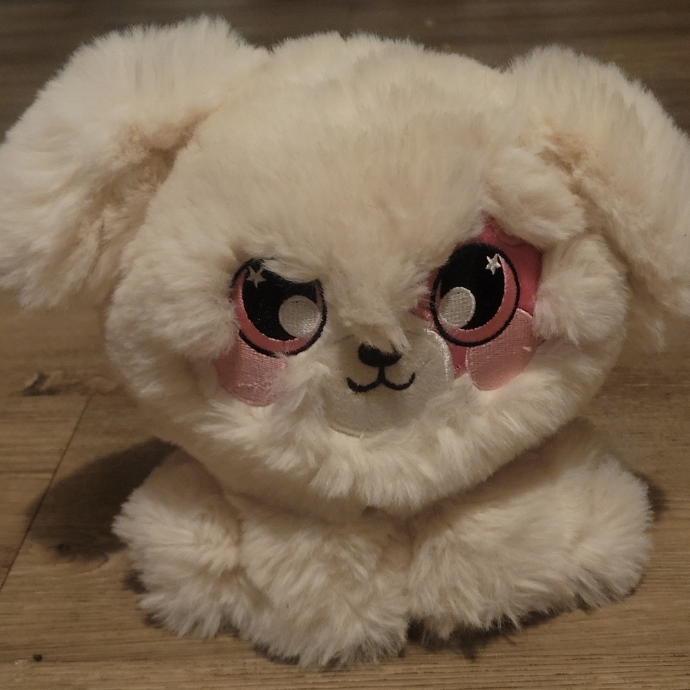 Squeezamals 3 Deez Deluxe White Scented Fluffy Puppy
